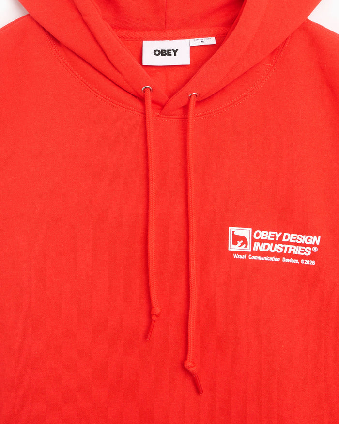 Sweatshirts OBEY Clothing Design Industries Graphic Relaxed Men's Hoodie - 112470268-FYR