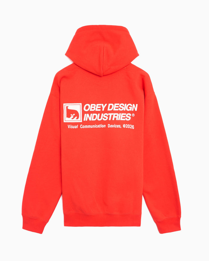 Sweatshirts OBEY Clothing Design Industries Graphic Relaxed Men's Hoodie - 112470268-FYR