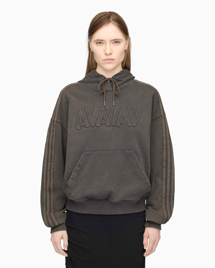 Sweatshirts adidas Originals x AVAVAV Shoulderless Logo Oversize Women's Hoodie - KF4970