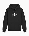 Sweatshirts Arte Antwerp Collage Logo Relaxed Men's Hoodie - SS26-129H-Black
