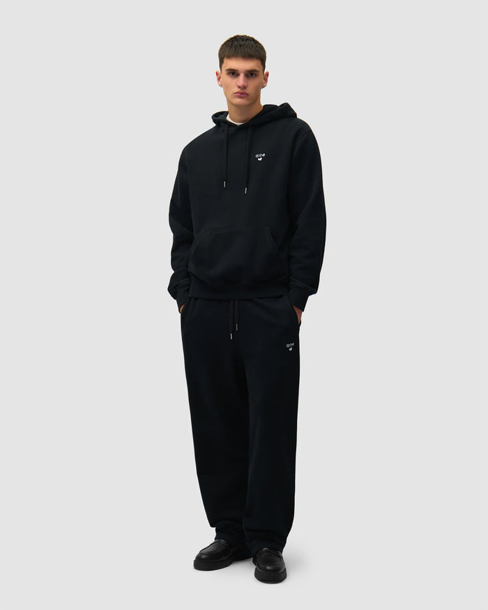 Sweatshirts Arte Antwerp Heart Logo Relaxed Men's Hoodie - SS26-133H-Black