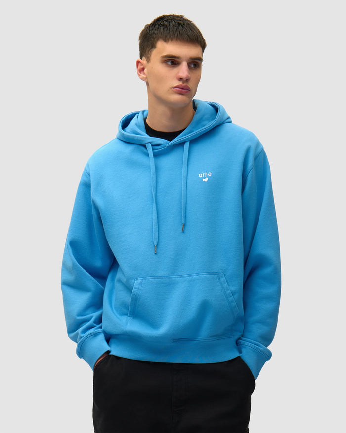 Sweatshirts Arte Antwerp Heart Logo Relaxed Men's Hoodie - SS26-133H-Blue
