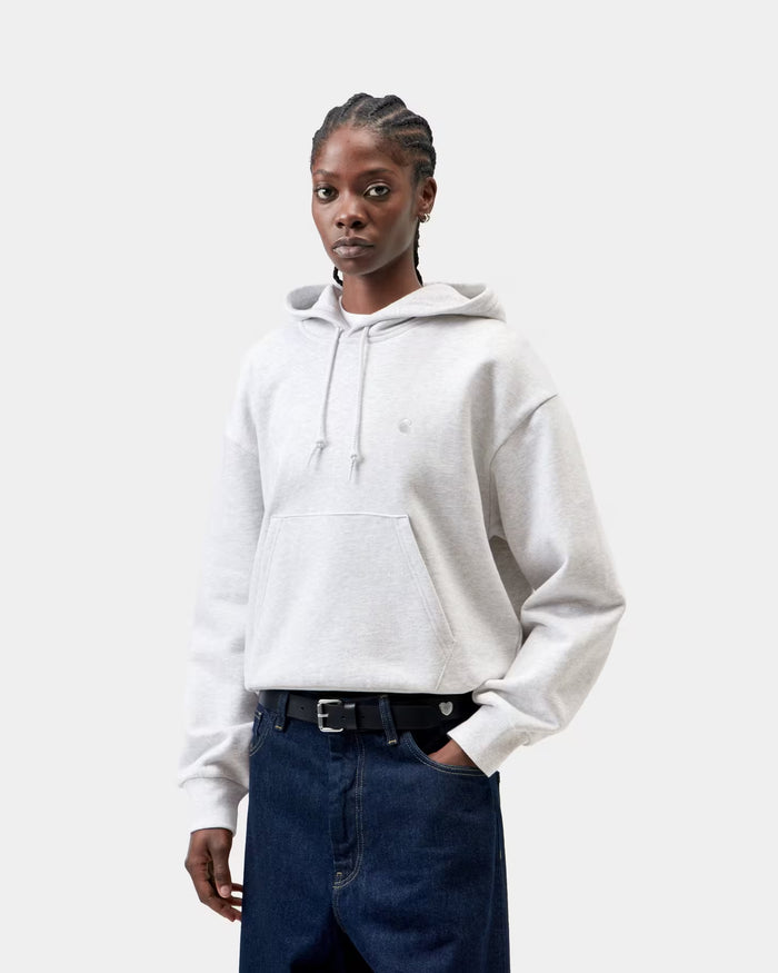 Sweatshirts Carhartt WIP Casey Logo Relaxed Women's Hoodie - I032644-1DQXX