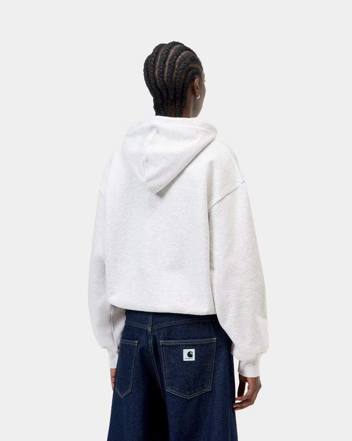 Sweatshirts Carhartt WIP Casey Logo Relaxed Women's Hoodie - I032644-1DQXX