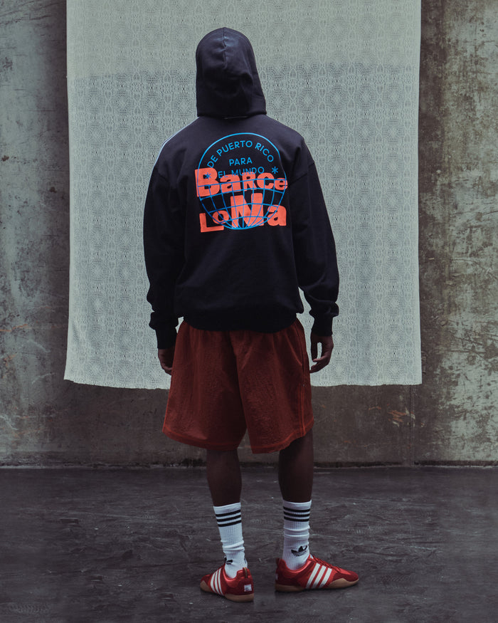 Sweatshirts adidas Originals x Bad Bunny DtMF Tour Merch "Barcelona" Relaxed Men's Hoodie - LH0426