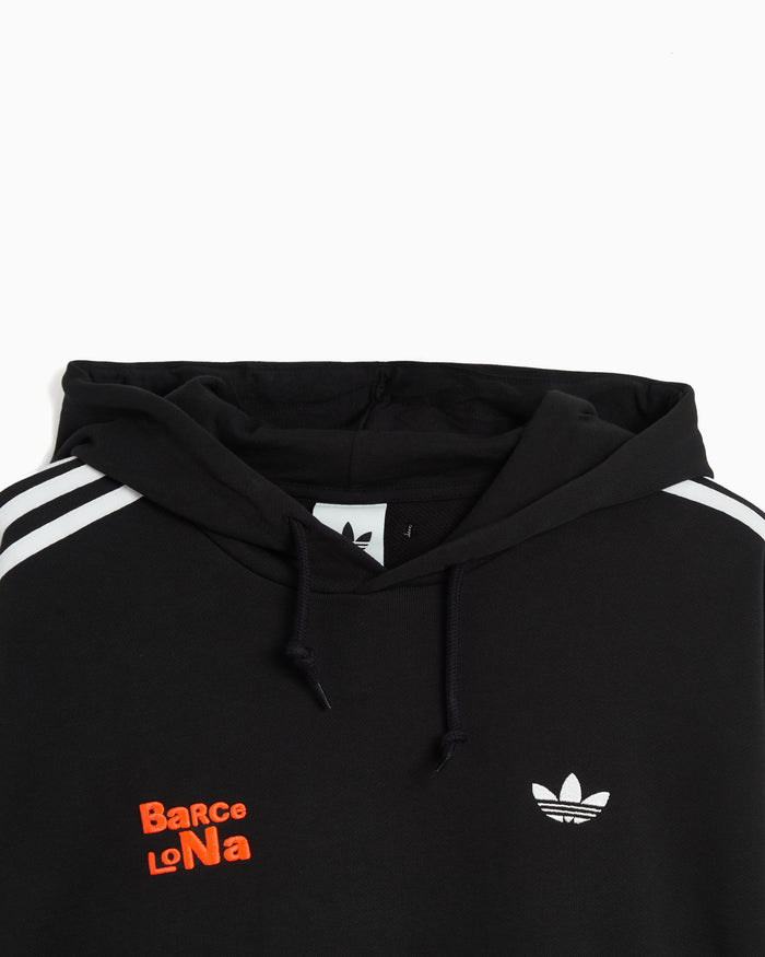 Sweatshirts adidas Originals x Bad Bunny DTmF Tour Merch "Barcelona" Relaxed Men's Hoodie - LH0426
