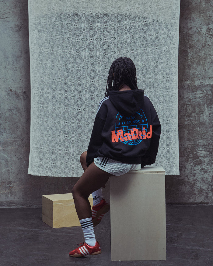 Sweatshirts adidas Originals x Bad Bunny DtMF Tour Merch "Madrid" Relaxed Men's Hoodie - LH0427