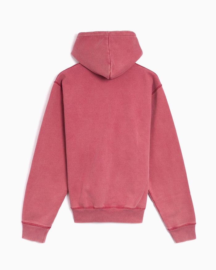 Sweatshirts Arte Antwerp Stencil Sunfade Logo Relaxed Men's Zip-Up Sweatshirt - AW26-110HJ-Red