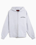 Sweatshirts Pleasures Neural Logo Relaxed Men's Zip-Up Sweatshirt - P26SP010-HEATHER