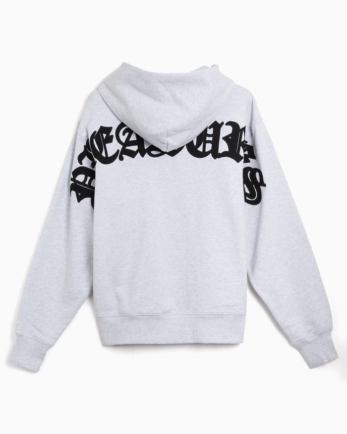 Sweatshirts Pleasures Neural Logo Relaxed Men's Zip-Up Sweatshirt - P26SP010-HEATHER