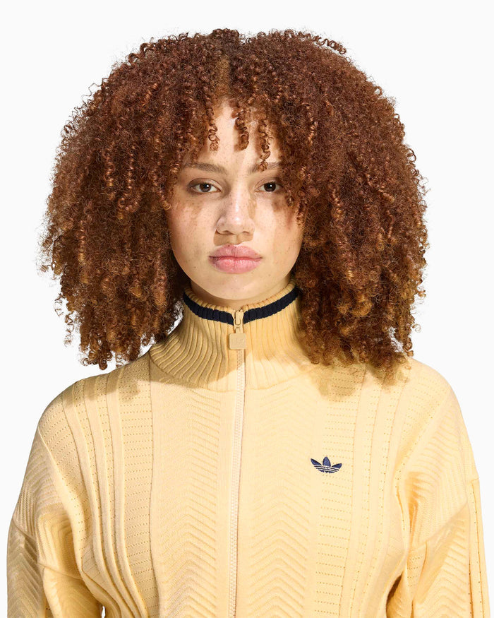Sweatshirts adidas Originals Cable Knit Firebird Women's Zip-Up Sweatshirt - KR7047