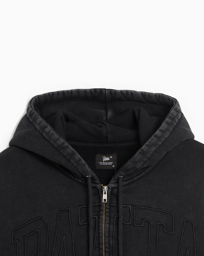 Sweatshirts Patta Loopback Logo Zip Men's Zip-Up Sweatshirt - POC-SS26-2010-331-0018-086