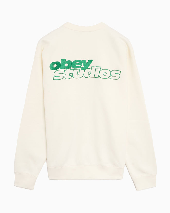 Sweatshirts OBEY Clothing Tonic Graphic Relaxed Men's Sweatshirt - 112480173-OFF