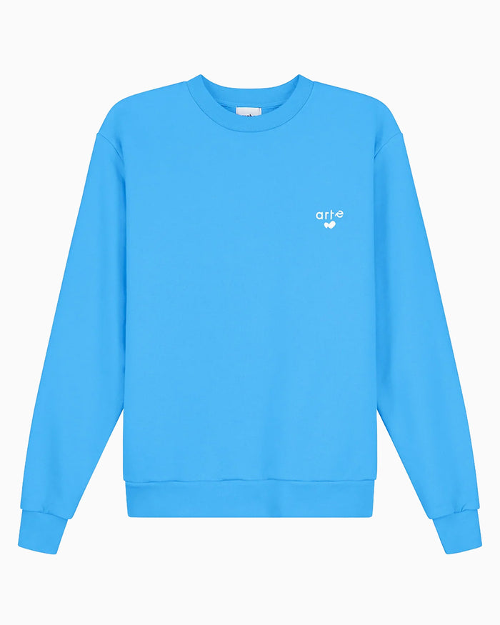 Sweatshirts Arte Antwerp Heart Logo Relaxed Men's Sweatshirt - SS26-164C-Blue