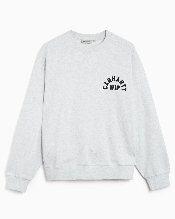 Sweatshirts Carhartt WIP Arch Script Logo Relaxed Men's Sweatshirt - I037266-11T06