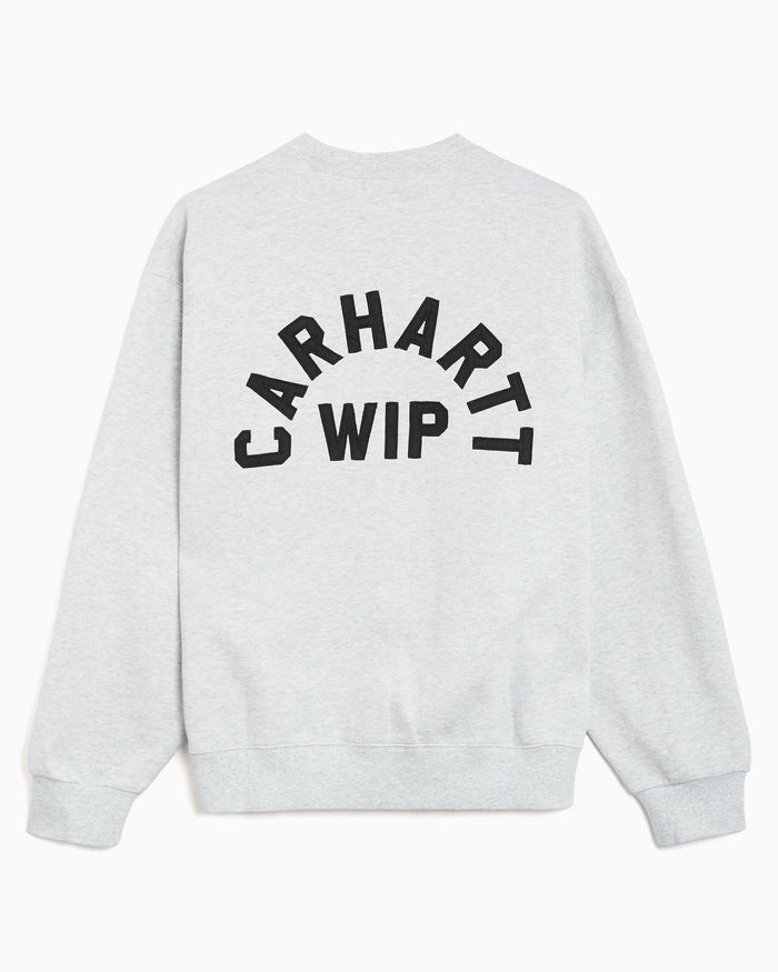 Sweatshirts Carhartt WIP Arch Script Logo Relaxed Men's Sweatshirt - I037266-11T06