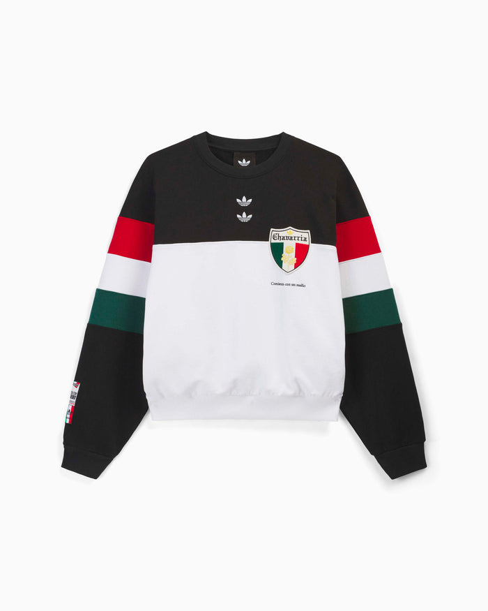 Sweatshirts adidas Originals x Willy Chavarria Logo Relaxed Men's Sweatshirt - KV1976