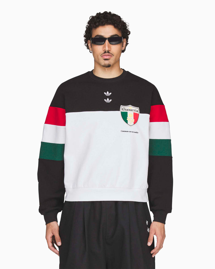 Sweatshirts adidas Originals x Willy Chavarria Logo Relaxed Men's Sweatshirt - KV1976