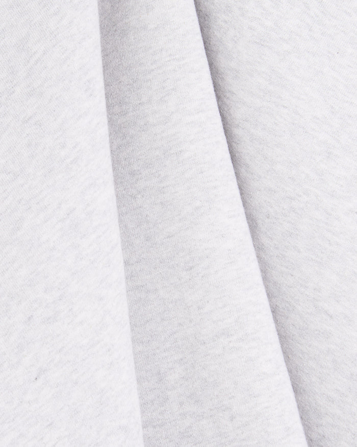 Sweatshirts by Parra Long Lost Leg with patches Boxy Men's Sweatshirt - 56135-Heathergrey