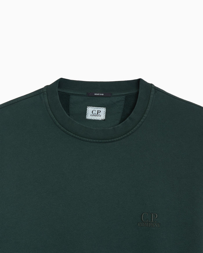 Sweatshirts CP Company Emerized Diagonal Fleece Men's Sweatshirt - 21CMSS718B006372R-697