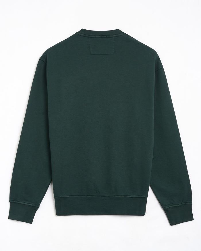 Sweatshirts CP Company Emerized Diagonal Fleece Men's Sweatshirt - 21CMSS718B006372R-697