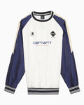 Sweatshirts Carhartt WIP x F.C. Real Bristol Warm Up Striped Unisex Sweatshirt - A261047-02XX