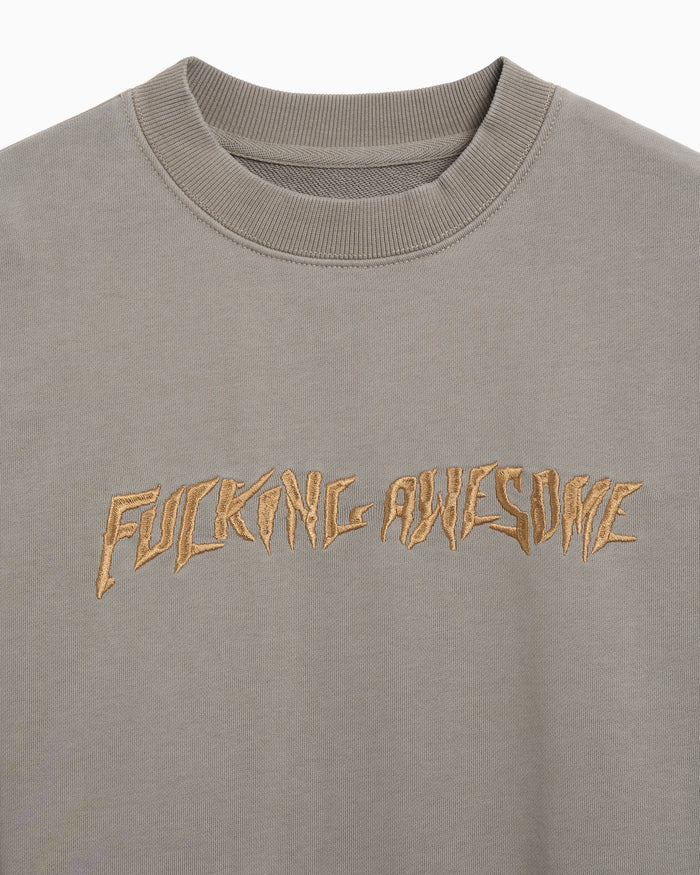 Sweatshirts Fucking Awesome Distressed Stamp Men's Sweatshirt - PN25324