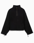 Sweatshirts gander Stevenson Smock Boxy Unisex Half Zip Sweatshirt - SS26016