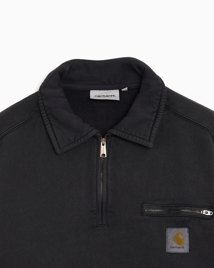 Sweatshirts Carhartt WIP Detroit Relaxed Unisex Half Zip Sweatshirt - I036350-8906