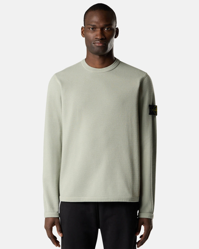 Sweatshirts Stone Island Mesh Stitch Men's Sweatshirt - L1S156100011-V0055