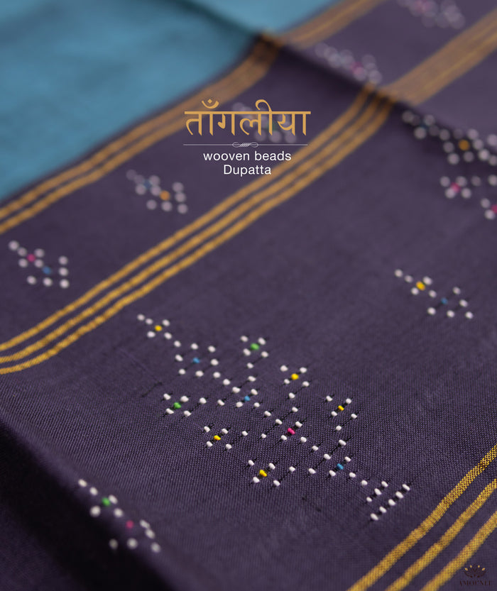 TANGALIYA COTTON HANDWOVEN DUPATTA