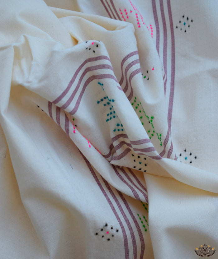 TANGALIYA COTTON HANDWOVEN DUPATTA