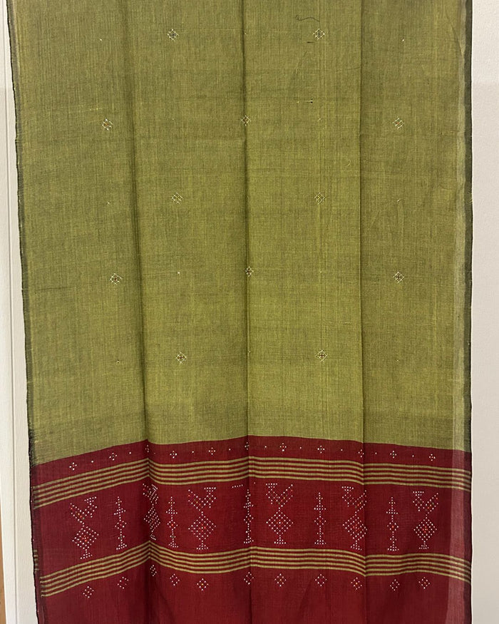 TANGALIYA COTTON HANDWOVEN DUPATTA