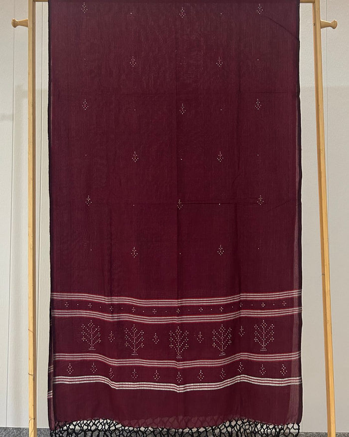 TANGALIYA COTTON HANDWOVEN DUPATTA