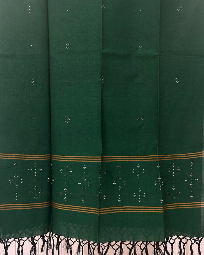 TANGALIYA COTTON HANDWOVEN DUPATTA