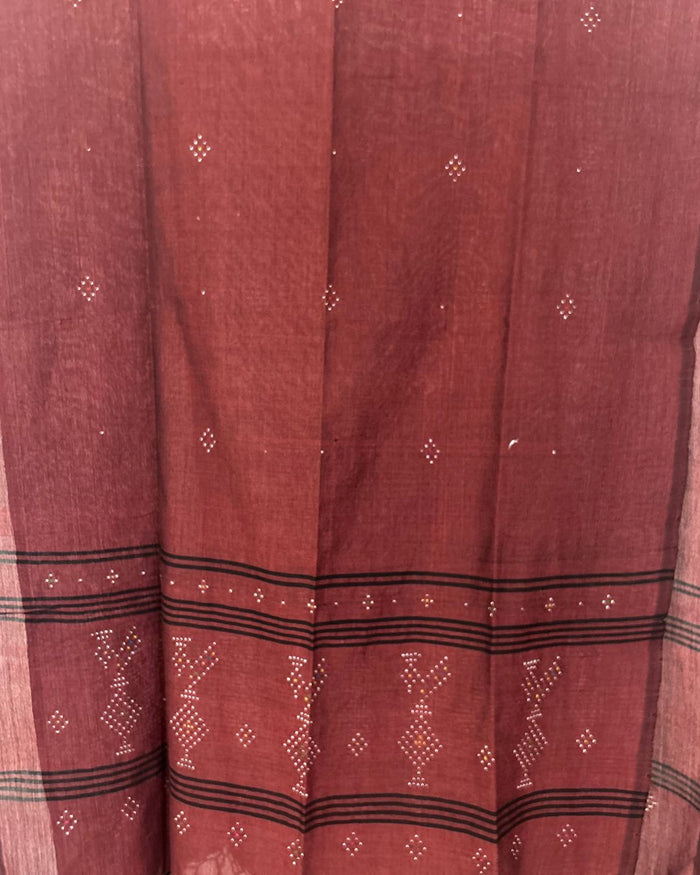 TANGALIYA COTTON HANDWOVEN DUPATTA