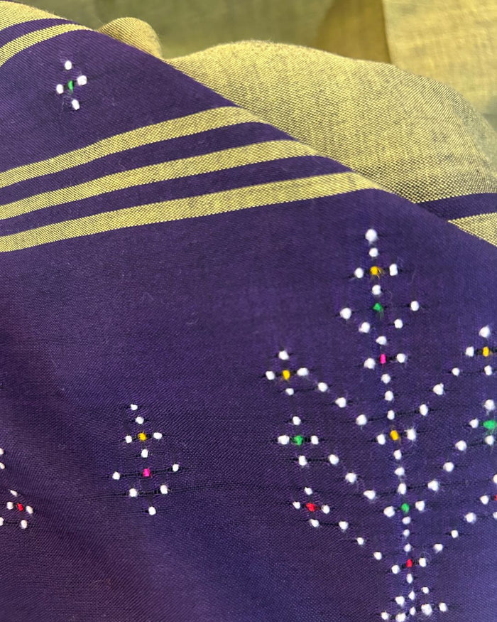 TANGALIYA COTTON HANDWOVEN DUPATTA