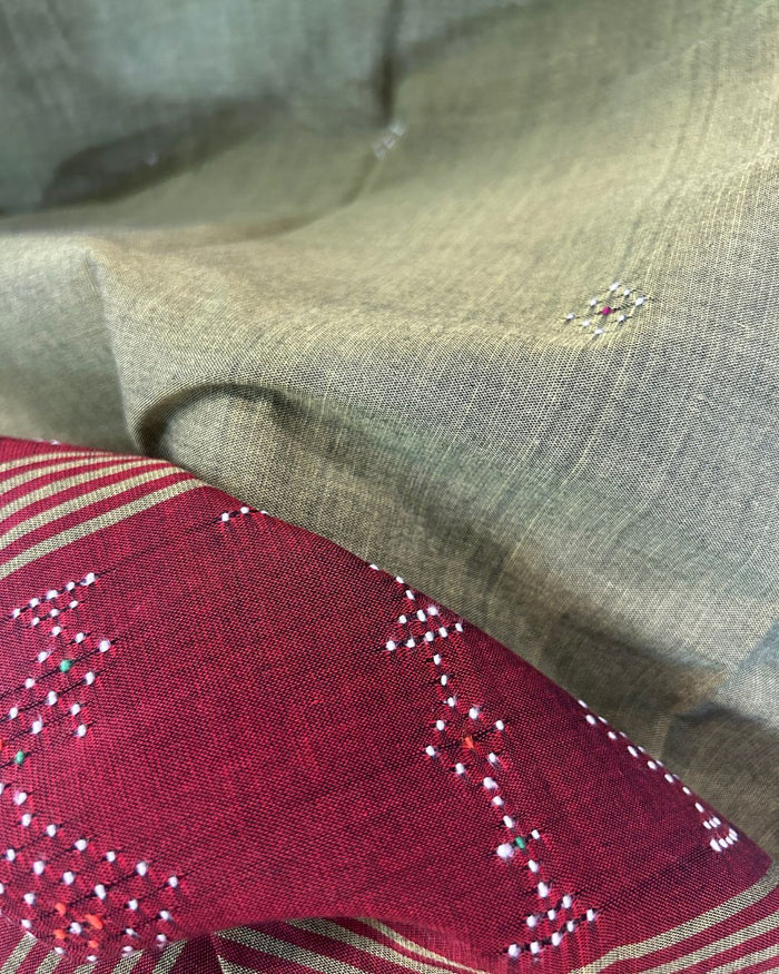TANGALIYA COTTON HANDWOVEN DUPATTA