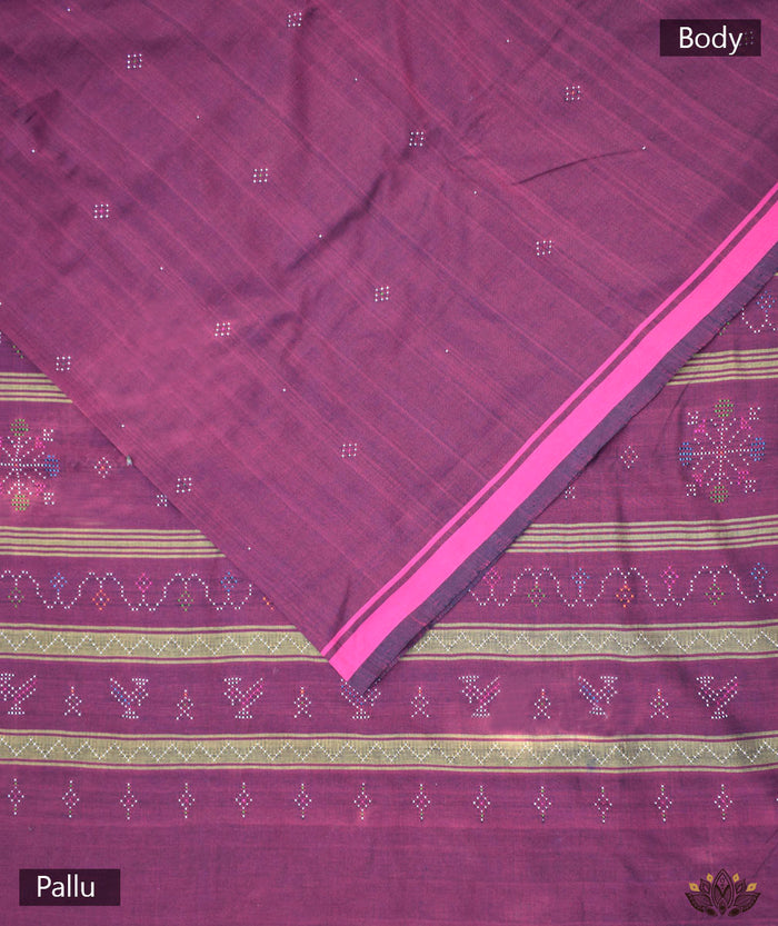 TANGALIYA COTTON HANDWOVEN SAREE