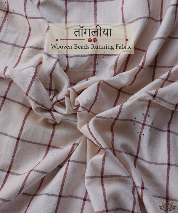 TANGALIYA KALA COTTON HANDWOVEN YARDAGE