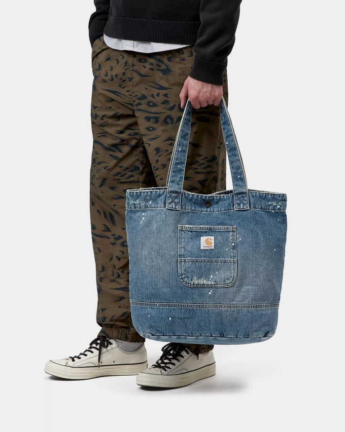 Tote Bags Carhartt WIP Denim Unisex Tote Bag - I037032-01EJ