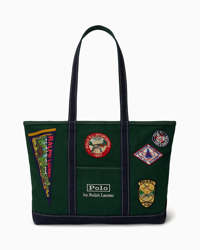 Tote Bags Polo Ralph Lauren With Patches Unisex Tote Bag - 405P16214001