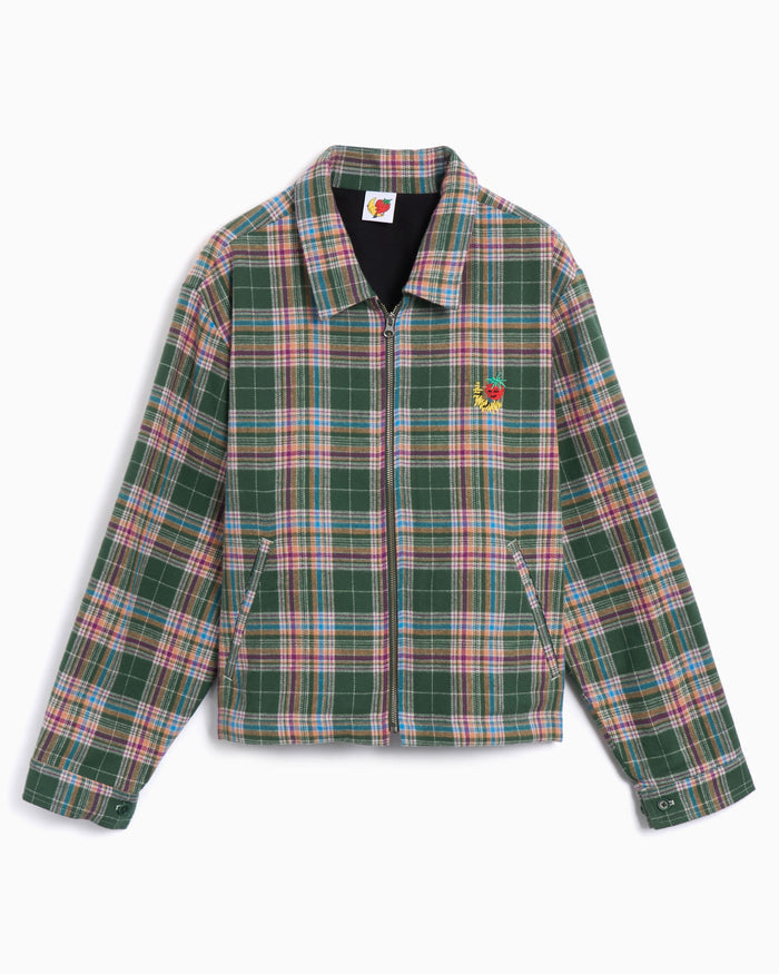 Jackets Coats Sky High Farm Workwear Flannel Gas Station Unisex Jacket Unisex Work Jacket - SHF07J011-1