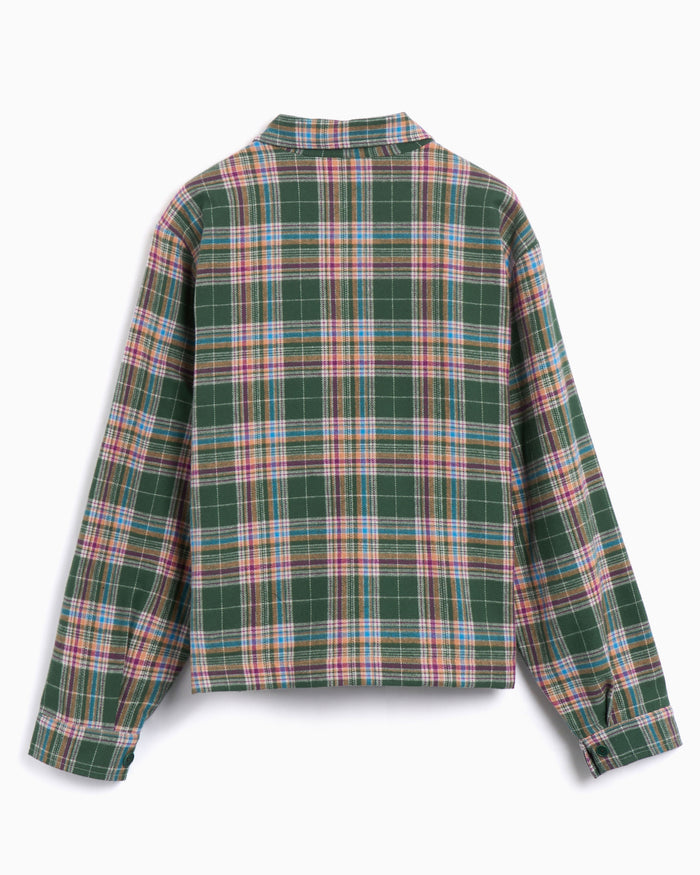Jackets Coats Sky High Farm Workwear Flannel Gas Station Unisex Jacket Unisex Work Jacket - SHF07J011-1