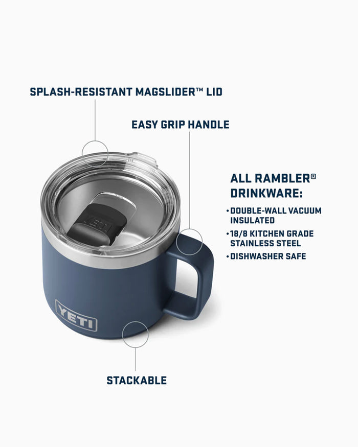 Drinkware YETI Rambler 414 ML Mug 2.0 - SKU-3042-NVY