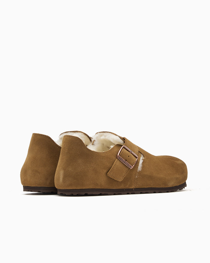 Shoes BIRKENSTOCK London Shearling Suede Regular Men's Shoes - 1014962