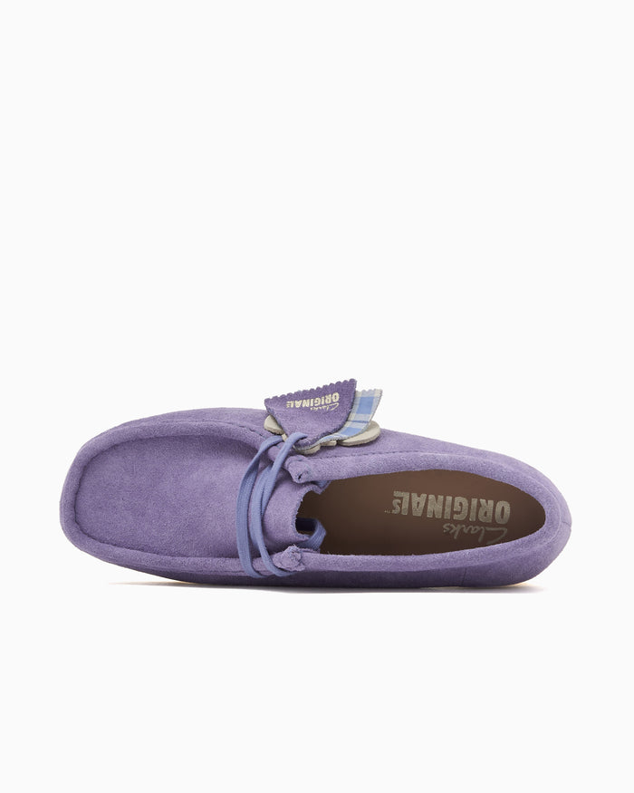 Shoes Clarks Wallabee Purple Interest Women's Shoes - 26186542