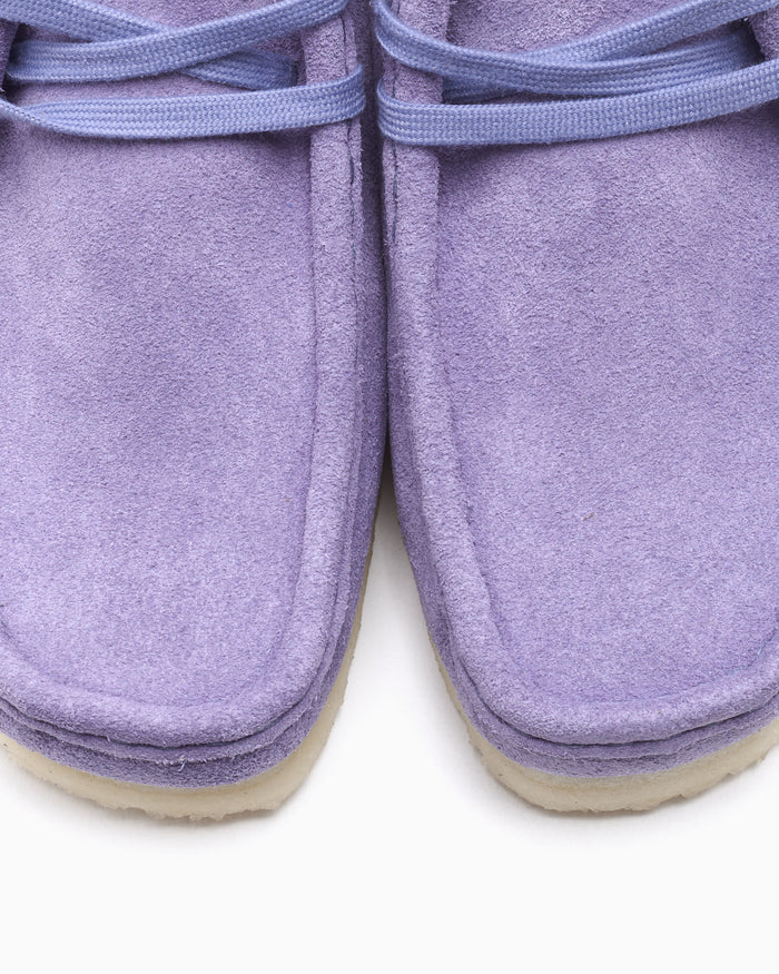 Shoes Clarks Wallabee Purple Interest Women's Shoes - 26186542