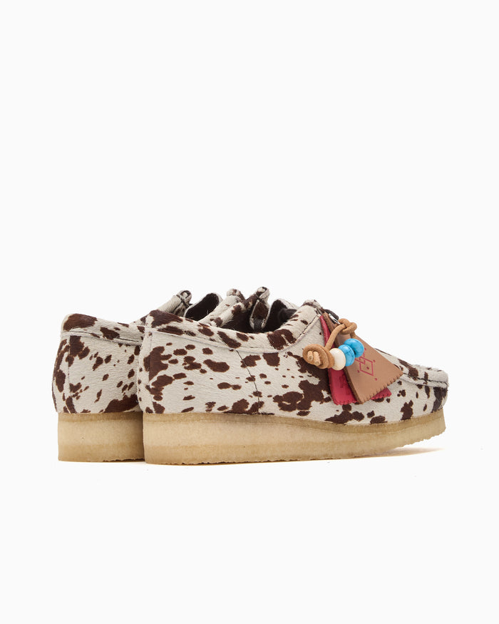 Shoes Clarks x Blanch Yu Wallabee "Cow Print" Women's Shoes - 26328442