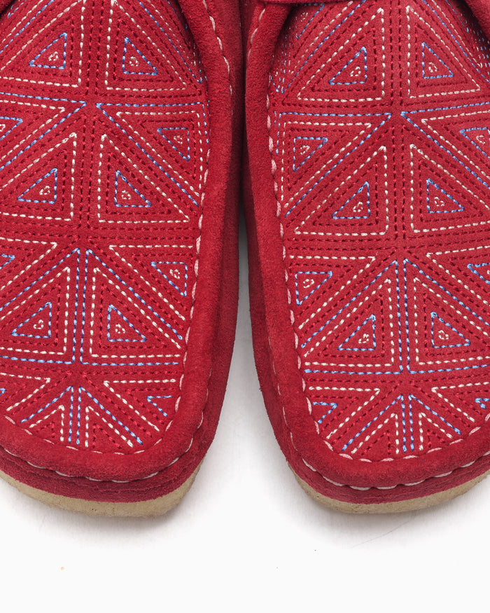 Shoes Clarks x Blanch Yu Wallabee "Red Interest" Men's Shoes - 26327593